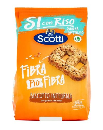 SI CON RISO Biscuit Complet Au Sarrasin Sans Lactose 350G
