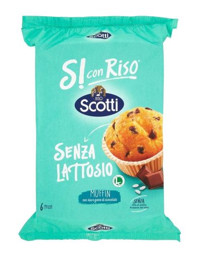 SI CON RISO Muffin Sans Lactose 222G