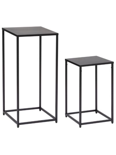  2Er Set Gota Stapelbare Beistelltische 74X34Cm