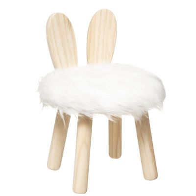 Tabouret Pour Enfants Sur Le Thème Du Lapin