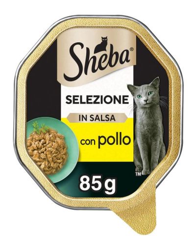 SHEBA Aliments Humides Poulet 85G