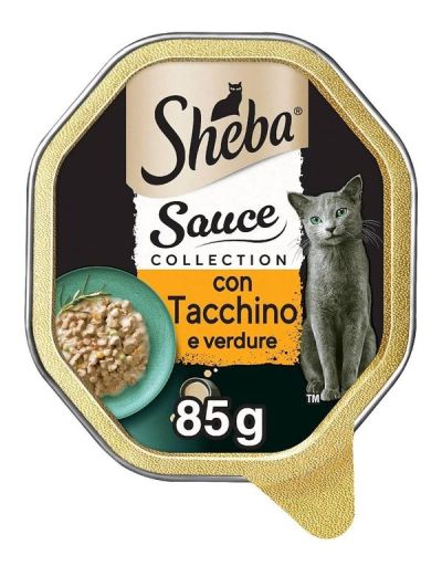 SHEBA Aliments Humides Dinde Et Légumes 85G