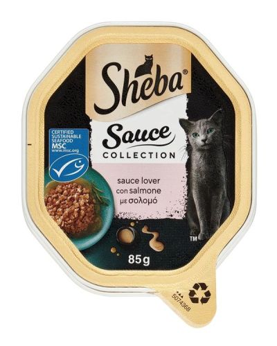 SHEBA Aliments Humides Saumon 85G