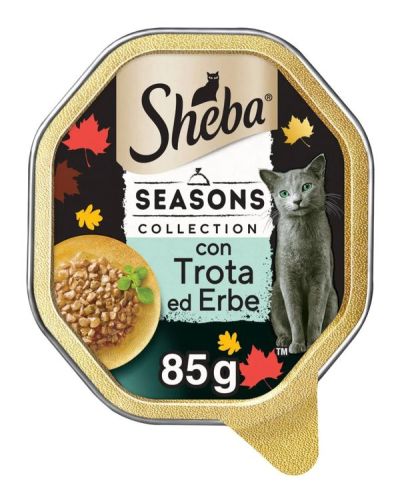 SHEBA Aliments Humides Thon Ed Herbes 85G