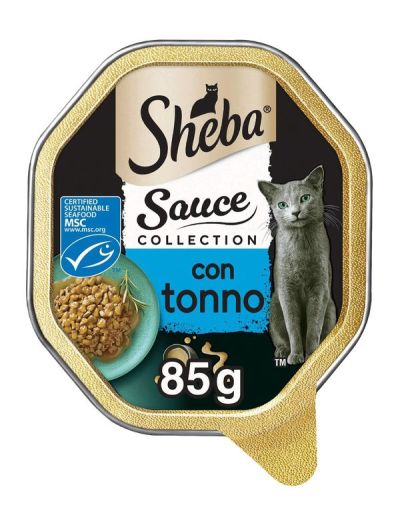 SHEBA Aliments Humides Thon 85G