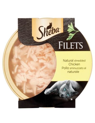 SHEBA Filets Aliments Humides Poulet 60G