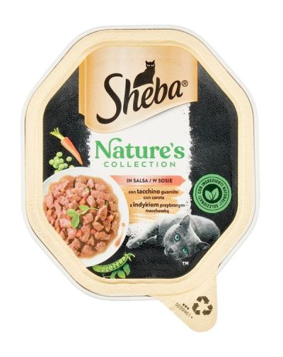 SHEBA Aliments Humides Dinde Et Carottes 85G