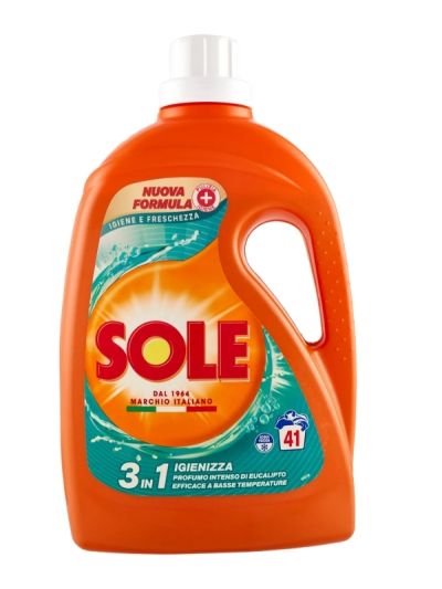 SOLE Waschmittel Für Die Waschmaschine Hygiene Und Frische 1845Ml