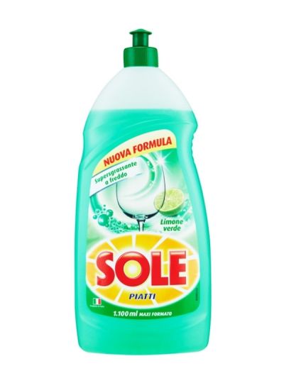 SOLE Geschirrspülmittel Grüne Zitrone 1100Ml