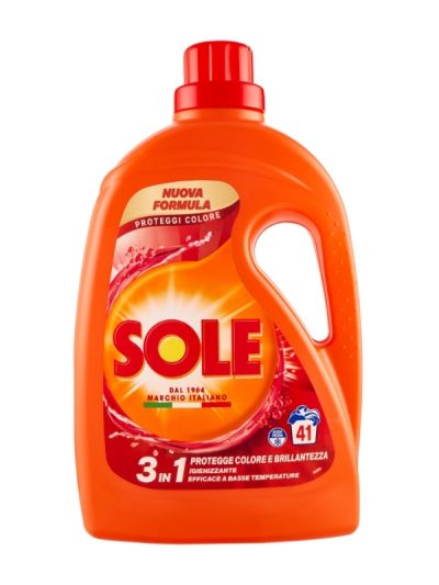 SOLE Waschmittel Für Die Waschmaschine Farbschutzmittel 1845Ml