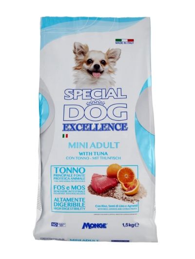 SPECIAL DOG Mini Adult Croquettes Thon 1.5Kg