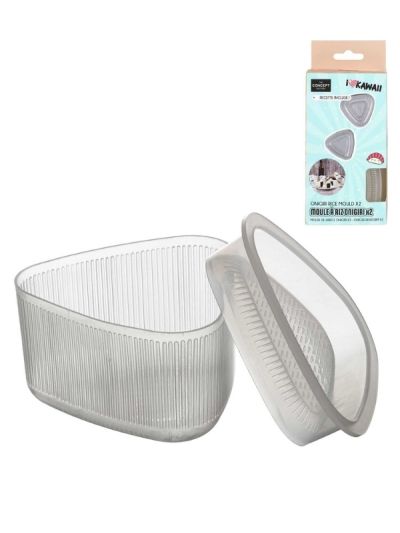 Aperitif-Accessoire Kawaii Sushi Form Onigiri 2 Stück 