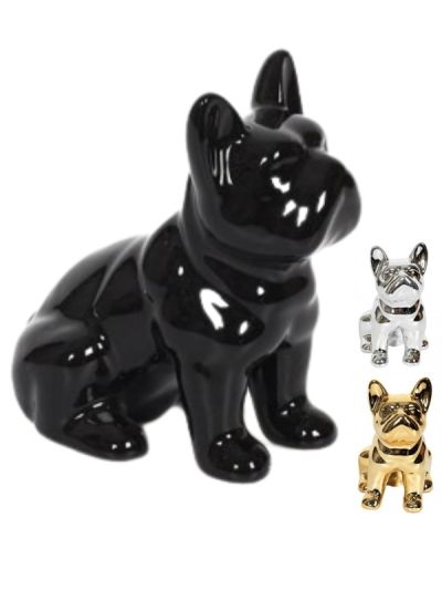 Oggetto Decorativo Bulldog 10Cm - Assortito