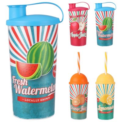 Bicchiere Design Frutta 470ml 4 Varianti