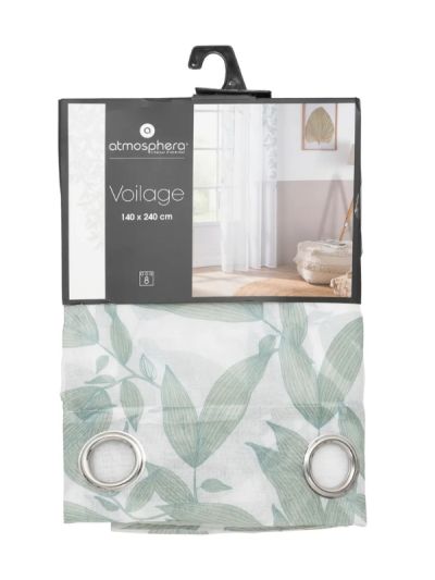 Tenda Per Finestra Ark Con Stampa Foliage 140X240Cm