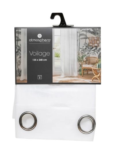 Tenda Per Finestra Paxta Color Bianco 135X240Cm