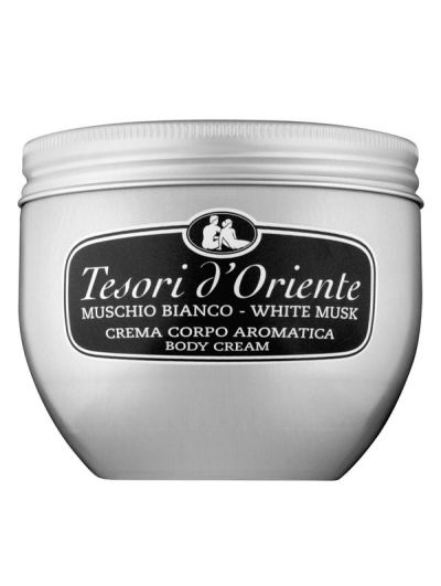 TESORI D'ORIENTE Crème Corps Musc Blanc 300Ml