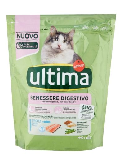 ULTIMA Benessere Digestivo Croccantini Trota 440G