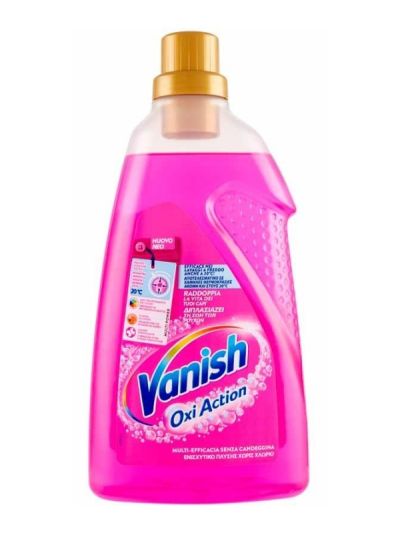 VANISH Gel Détachant Oxi Action Rose 1500Ml