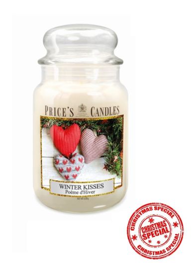 Duftkerze In Großen  Gefäß Winter Kisses 630G - Raumparfümierer