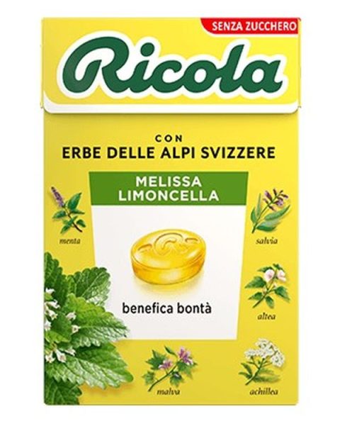 RICOLA Con Erbe Delle Alpi Svizzere E Melissa 50G-0