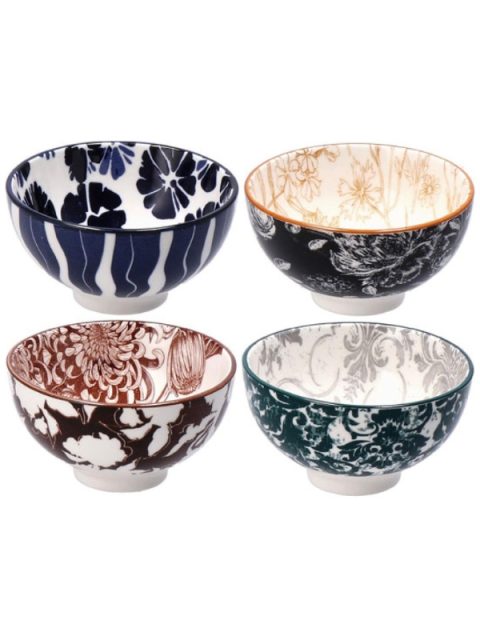 Bol En Céramique Lilin 10X4Cm - Assorti