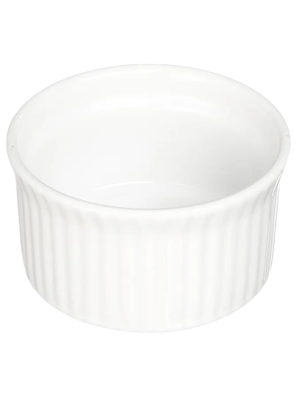 Ramequin In Ceramica Bianca 9Cm